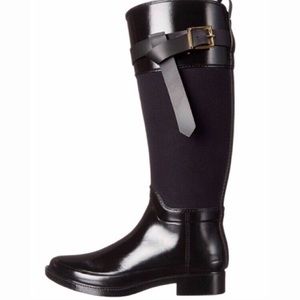 Ted Baker London rain boots, black